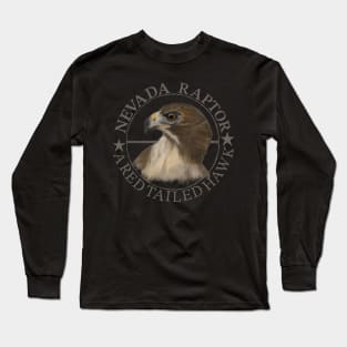 Nevada Raptor - The Red Tailed Hawk Long Sleeve T-Shirt